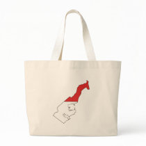Monaco flag map bags