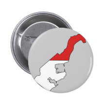 Monaco flag map pinback button