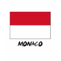 Monaco Flag t-shirts