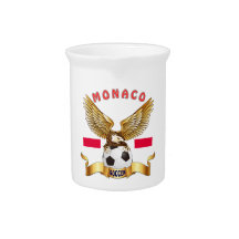Monaco Football Designs Beverage Pitcher
