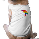 MONACO GAY PRIDE PET T-SHIRT