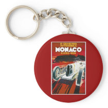 Monaco Grand Prix 1930 Keychain