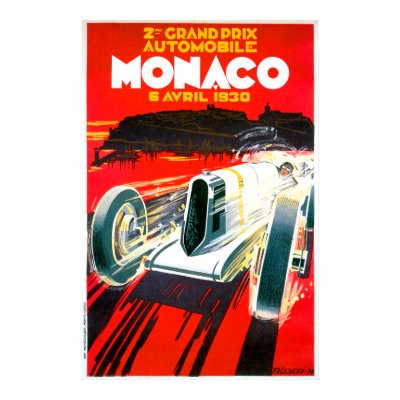 monaco grand prix posters. Monaco Grand Prix Race~