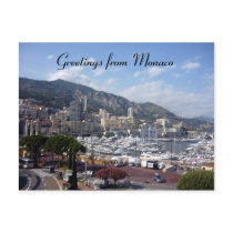 monaco greetings postcards