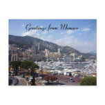 monaco greetings postcards