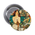 Monaco Monte Carlo Alphonse Mucha Pins