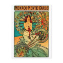 Monaco Monte Carlo Art Nouveau postcards