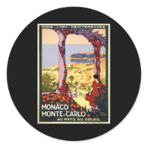 Monaco Monte Carlo Stickers