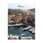 monaco port living postcards