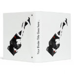 Monaco Trendy Peace Sign with Monacan map binders