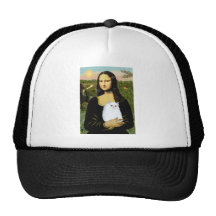 MonaLisa - White Persian kitten #49 Trucker Hats