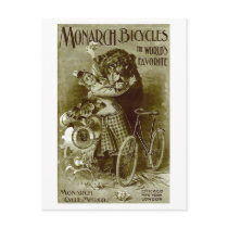 Monarch Bicycles postcards by vintagetreasurechest Monarch Bicycles postcards
