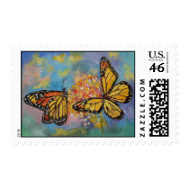 Monarch Butterflies Postage Stamp