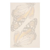 Monarch Butterfly Art Stationery