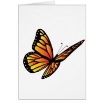 Monarch butterfly card