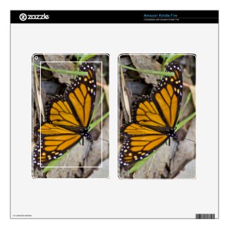 Monarch Butterfly Decal For Kindle Fire