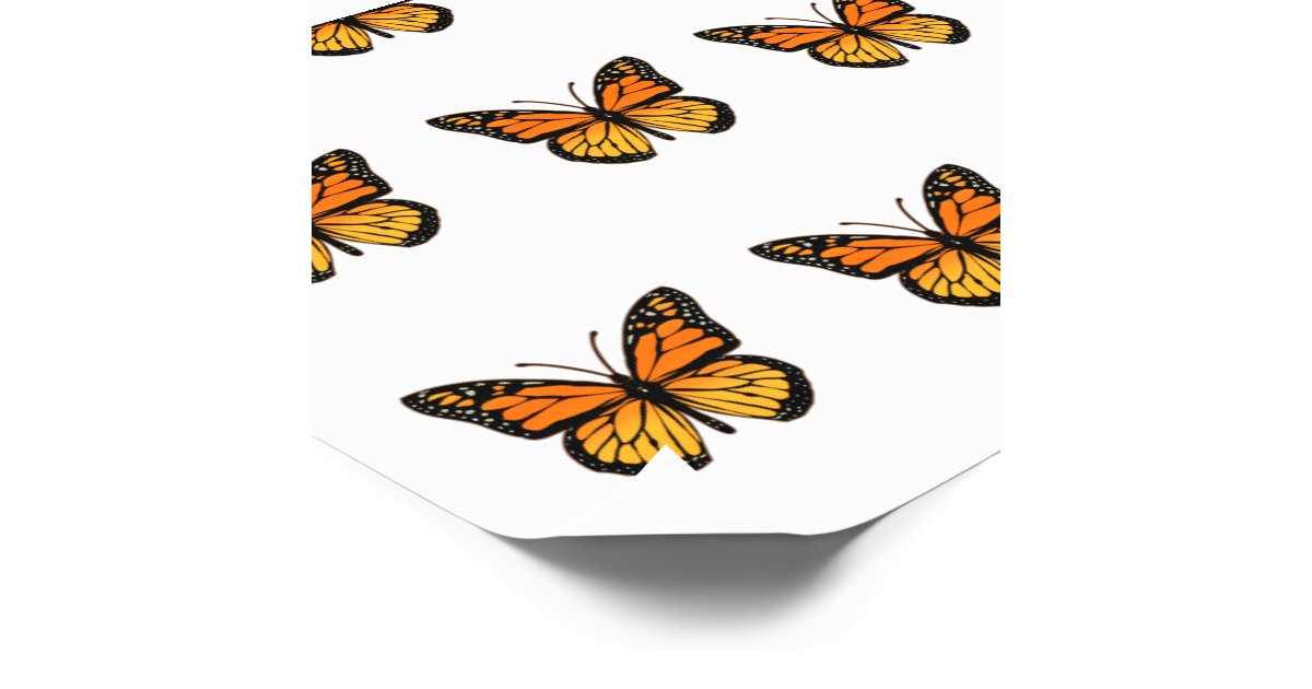 Monarch Butterfly Fashion Temporary Tattoos | Zazzle