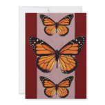 Monarch Butterfly Invitations