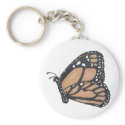 Monarch Butterfly Key Chain