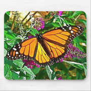 Monarch Butterfly Mouse Pad mousepad