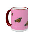MONARCH Butterfly Mug