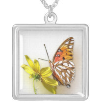 Monarch Butterfly Necklace necklaces