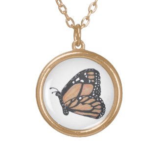 Monarch Butterfly Necklace - USA