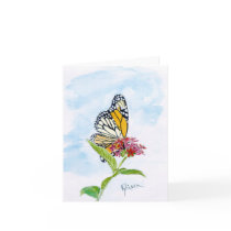 Monarch Butterfly Note/Greeting Card