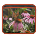 Monarch Butterfly on Coneflower iPad Sleeve