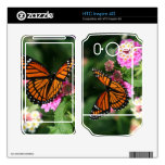 monarch, butterfly, flower, htc, inspire, skin,