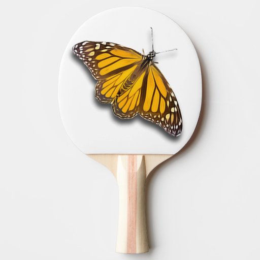 MONARCH BUTTERFLY PingPong PADDLE Zazzle