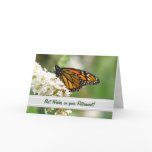 Monarch Butterfly Retirement Card by Elaine