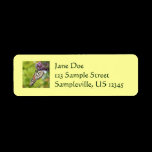 Monarch Butterfly Return Address Label