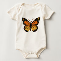 Monarch Butterfly Rompers