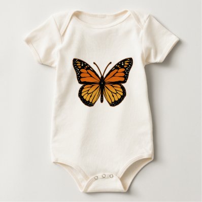 Monarch Butterfly Rompers