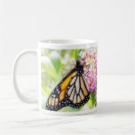 Monarch Butterfly Sipping Nectar Mug