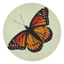 Monarch Butterfly Sticker
