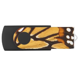 Monarch Butterfly Swivel USB 2.0 Flash Drive