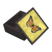 MONARCH BUTTERFLY Trinket Box Premium Jewelry Boxes