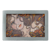 "Monarch Fairy" fantasy art BELT BUCKLE belt buckles
