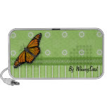Monarch & Green Tea Daisy Speakers.