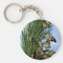 Monarch migration key chain
