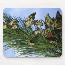 Monarch migration mousepads by moxieann Monarch migration mousepads