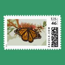 Monarch on Paper stamps