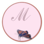 Monarch Round Stickers