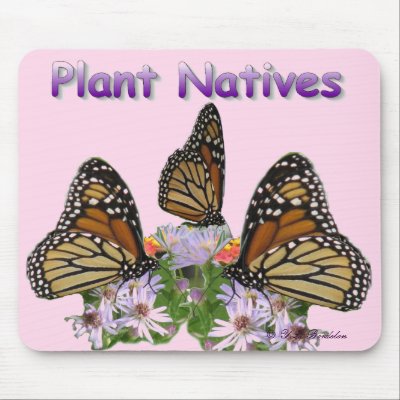 Monarch Trio Mousepad by naturegirl7