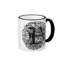 Monarchia Black  "B" Mug