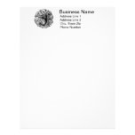 Monarchia "F" Letterhead Template