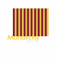 Monarchy concept line - T- shirt - woman red