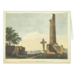 Monasterboice Church Tower Co Louth Ireland 1833 Greeting Card at Zazzle